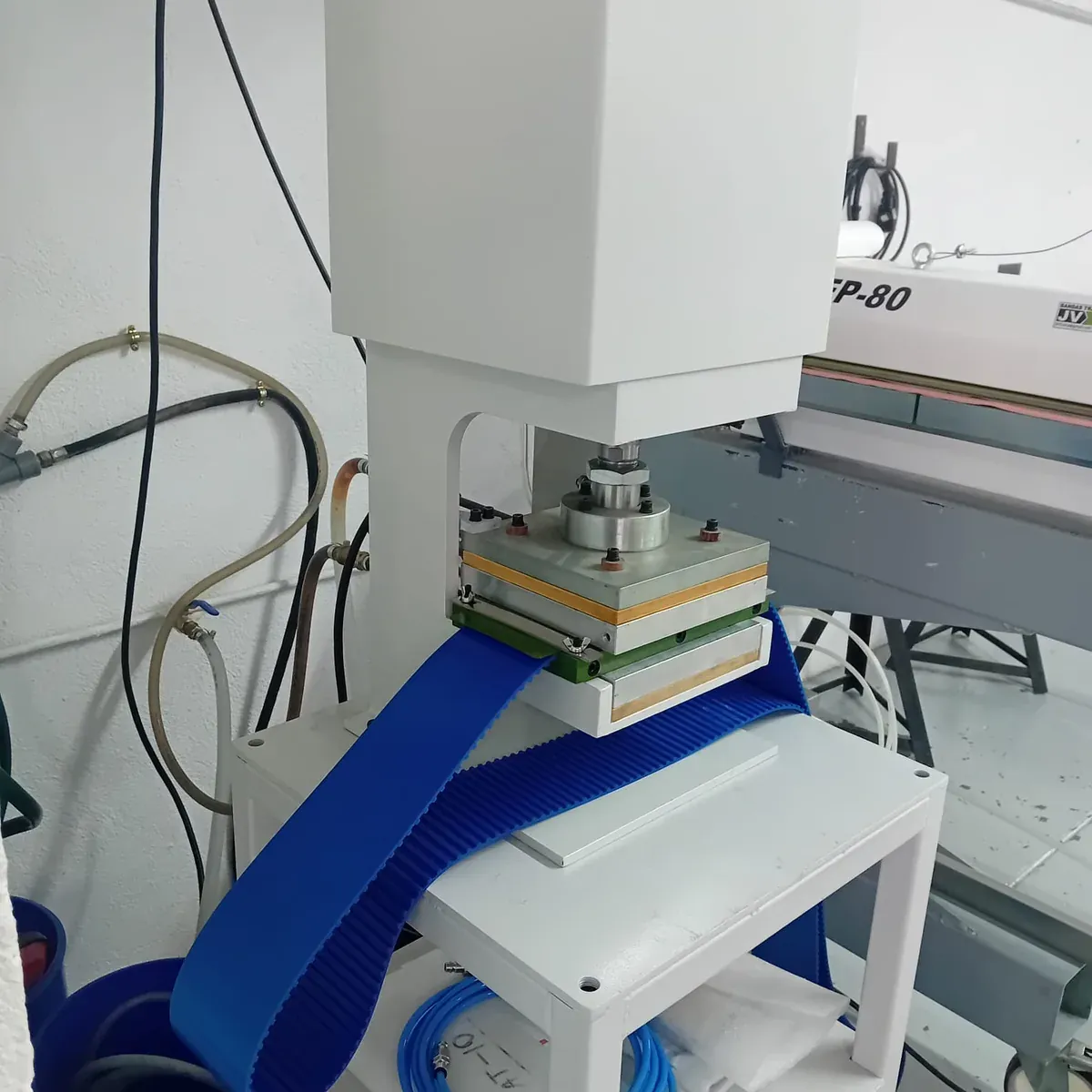 Correa dentada FDA azul